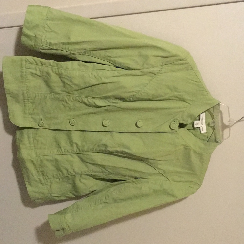 Coldwater creek button down three-quarter sleeve